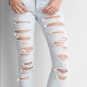 🦋American Eagle ripped jeggings🦋